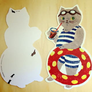 アイスコーヒーいただきます。ポストカード